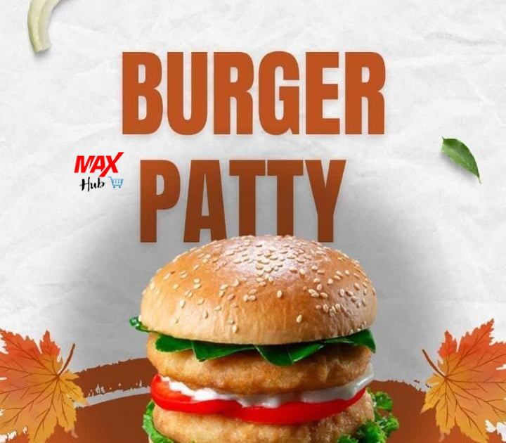 Chicken Patty Burger 1kg (12 Pcs) - My Max Hub
