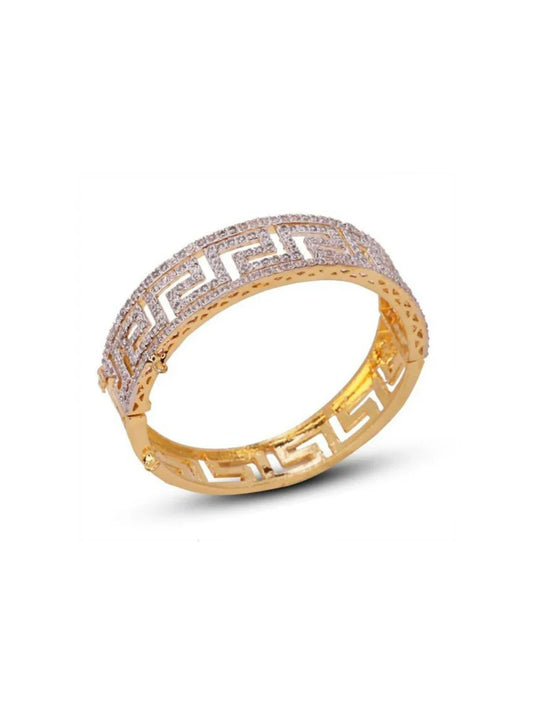 Gold Plated Brass Bangle