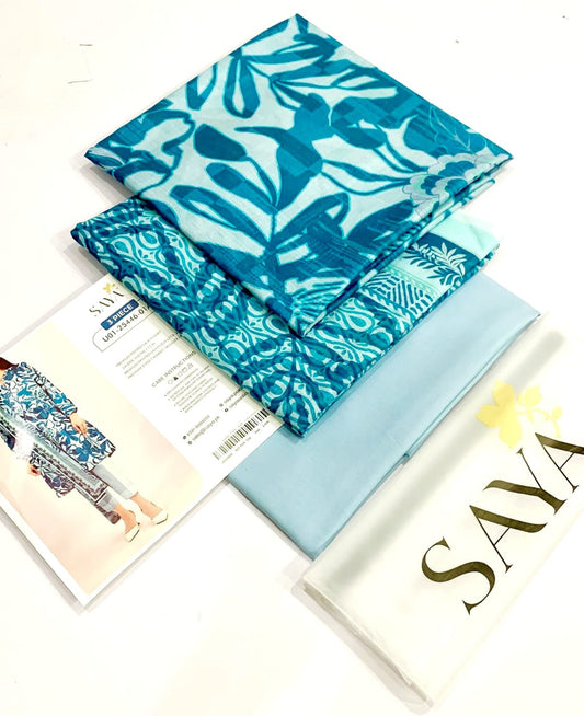 Saya Lawn 3 Pcs Suit -6