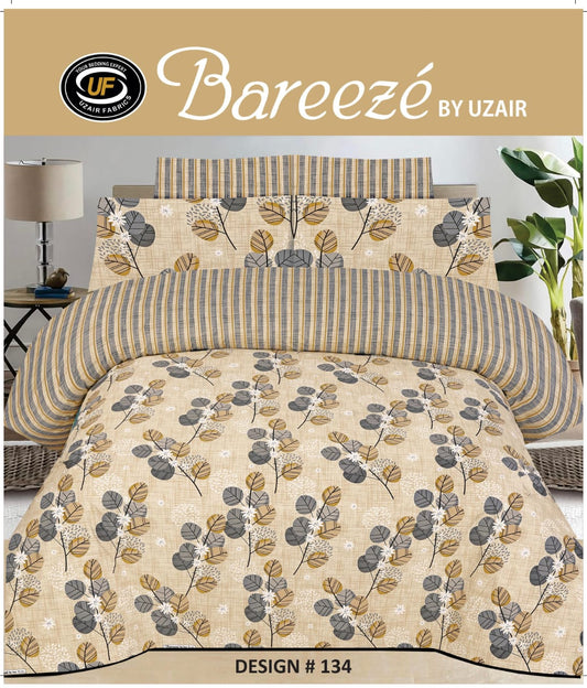 Bareeze Cotton Bedsheet