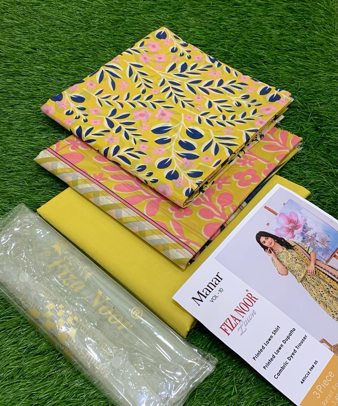 BRAND FIZA NOOR ORIGINAL LAWN SUIT