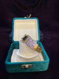 Emerald Gold Plated Bracelet
