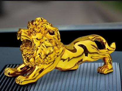 Golden Lion Car Dashboard