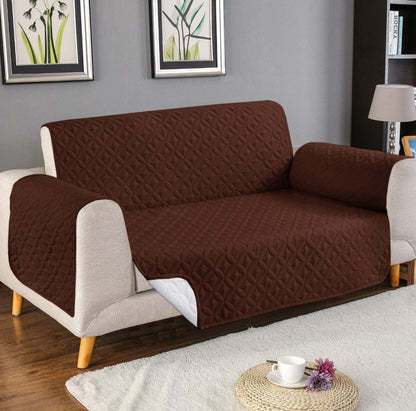 ULTRASONIC MICROFIBER SOFA COVER - 5 SEATER