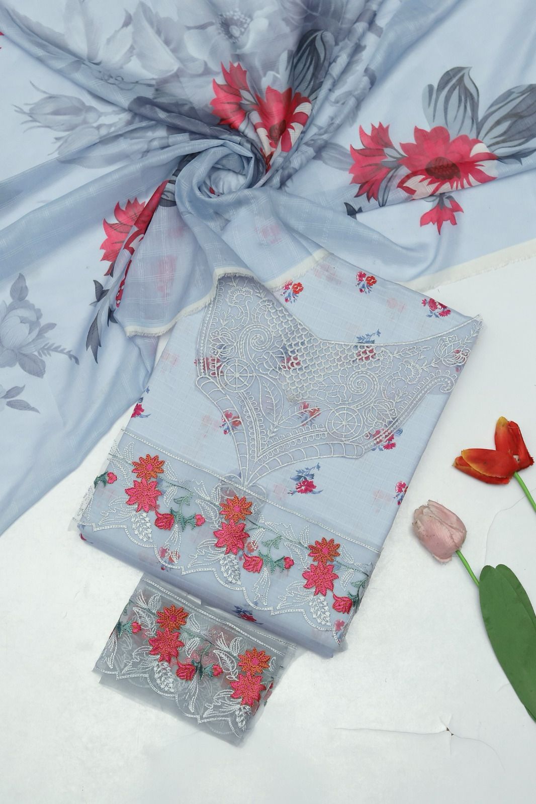 Air jet Doby LAWN Fabric 3Pc -2