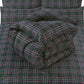 British Checked Green - Comforter - Mas Signature (Tulips)