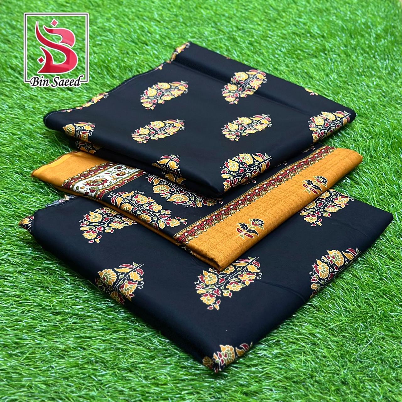 Bin Saeed Print Lawn Suit