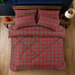 British Checked Red - Comforter - Mas Signature (Tulips)