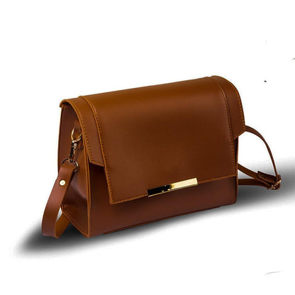 Stylish Brown Woman's Crossbody Bag