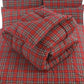 British Checked Red - Comforter - Mas Signature (Tulips)