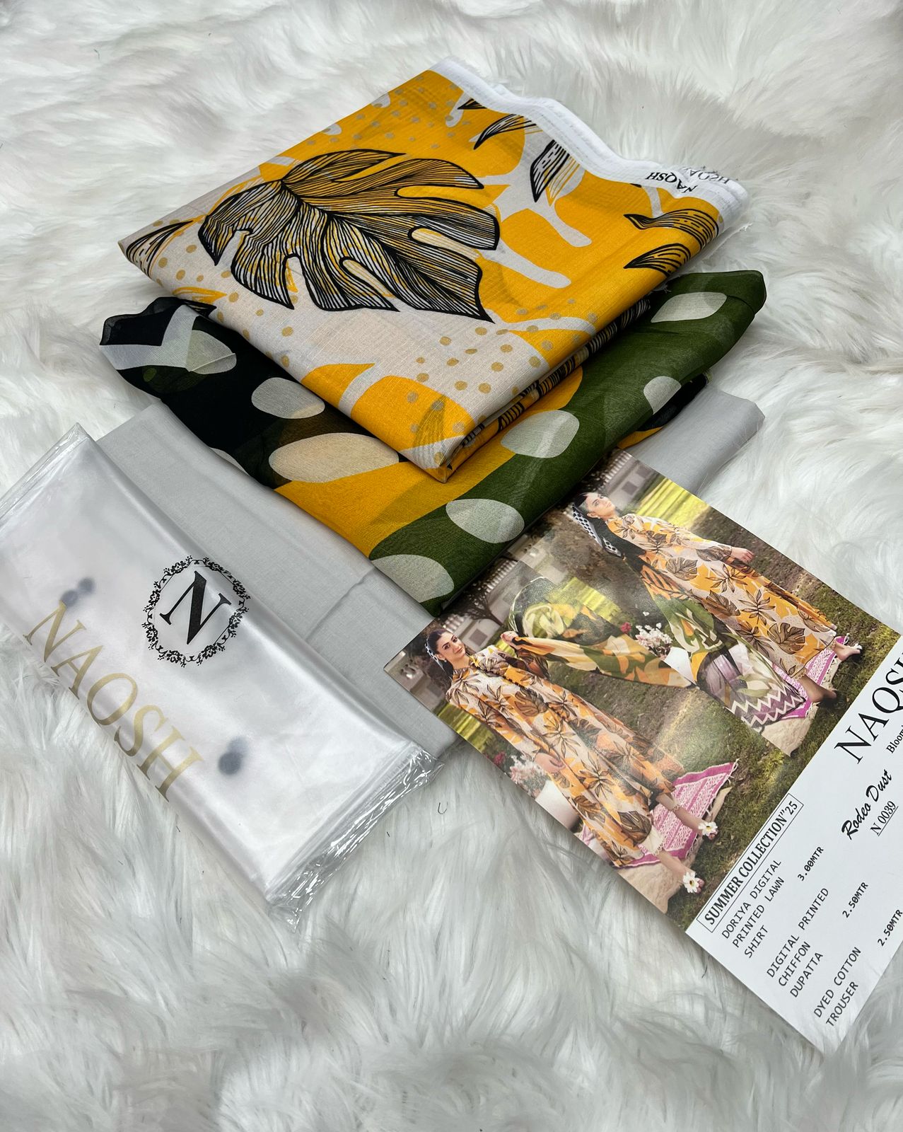 Naqsh 3Pcs Original Lawn