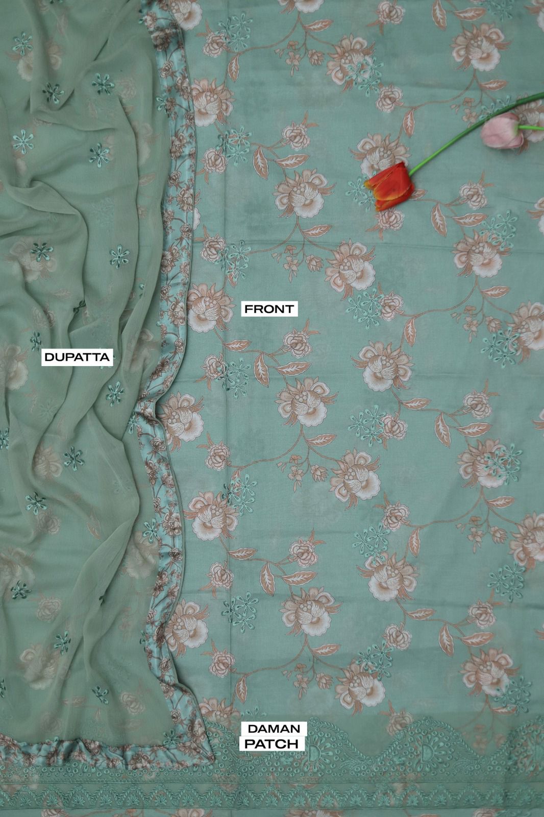 Embroidered Printed LAWN Suit -2