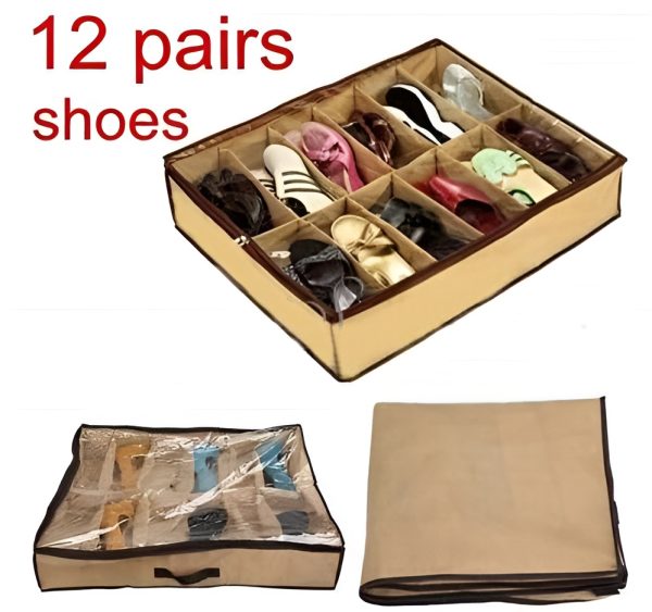 Shoe Organizer Closet/under Bed Storage