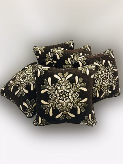 5 Pcs Velvet Cushion Covers Set