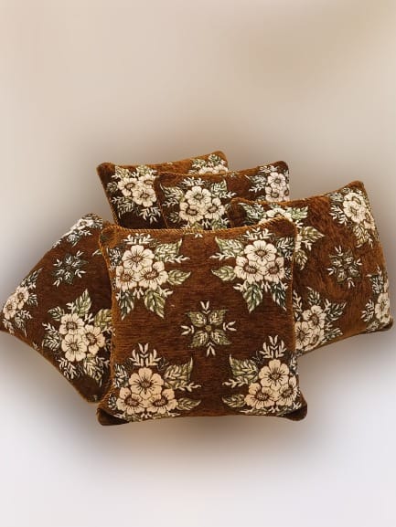 5 Pcs Velvet Cushion Covers Set