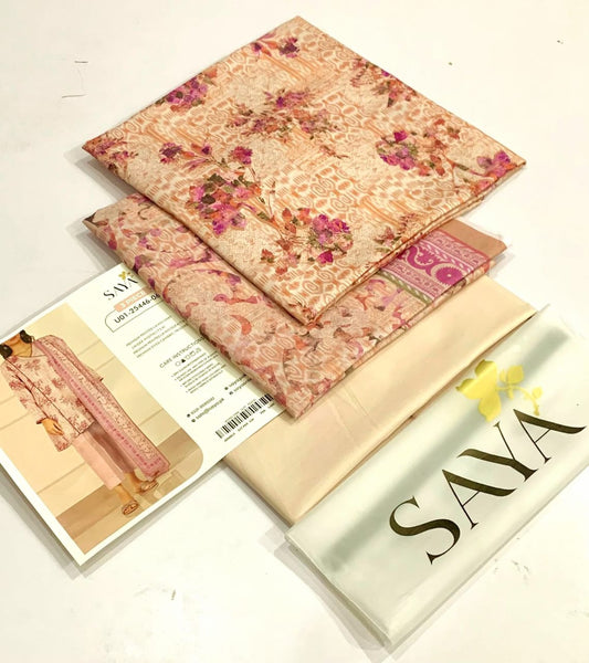 Saya Lawn 3 Pcs Suit -5