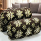 Velvet Jacquard Round/GOLL Pillow Covers 2pcs | Vibrant Designs & Colors | Home Sofa/Bed Pillow Covers | My Max Hub