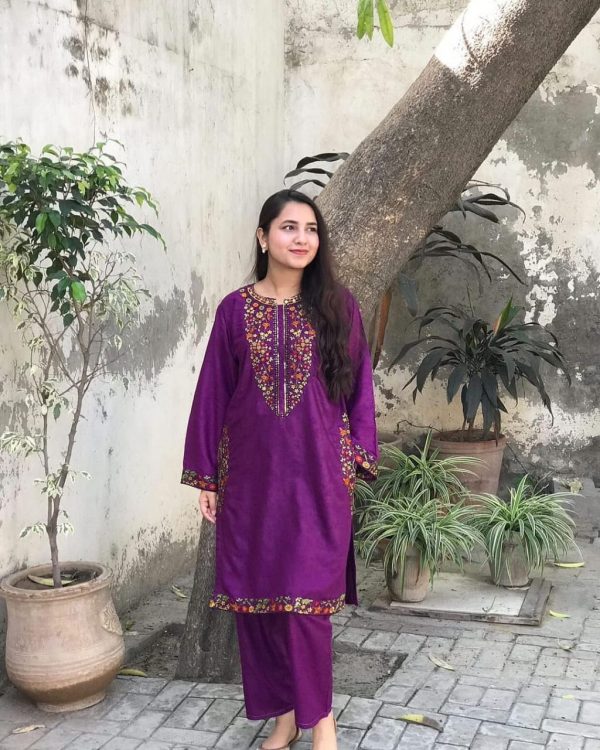 Embroidery 2Pc Pret Suit - 1