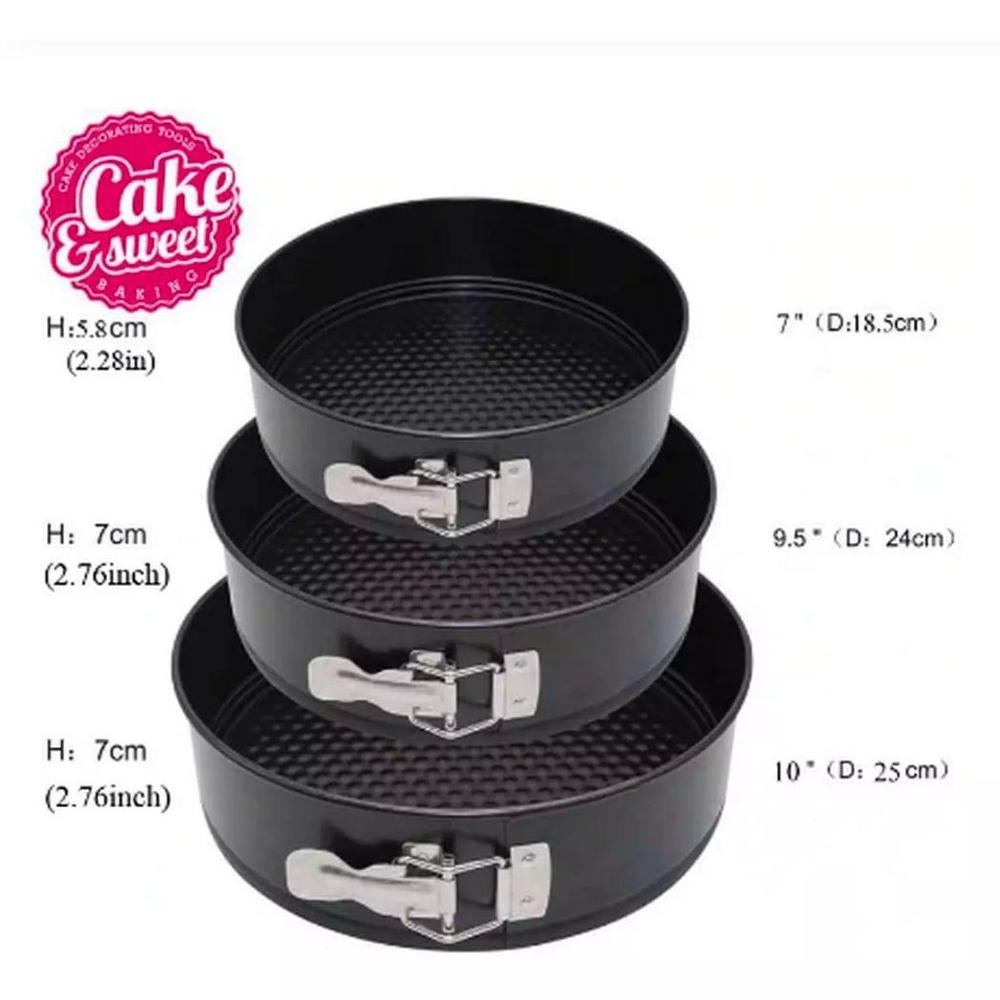 Cake Baking Pans, Pack Of 3