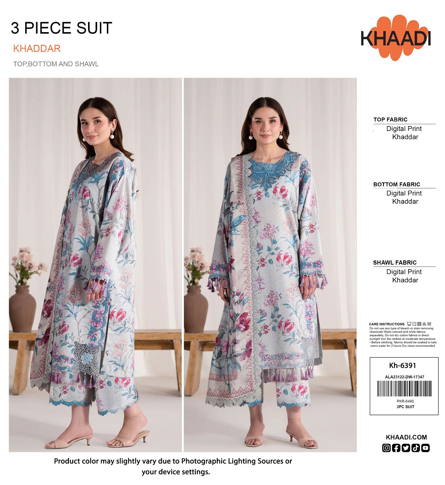 KHADDI Original khaddar 3pc-2