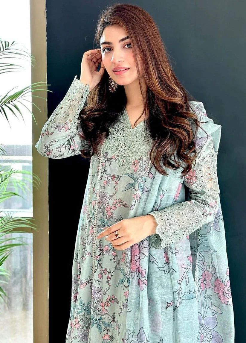 Iznik 03PCS UNSTITCHED SUIT