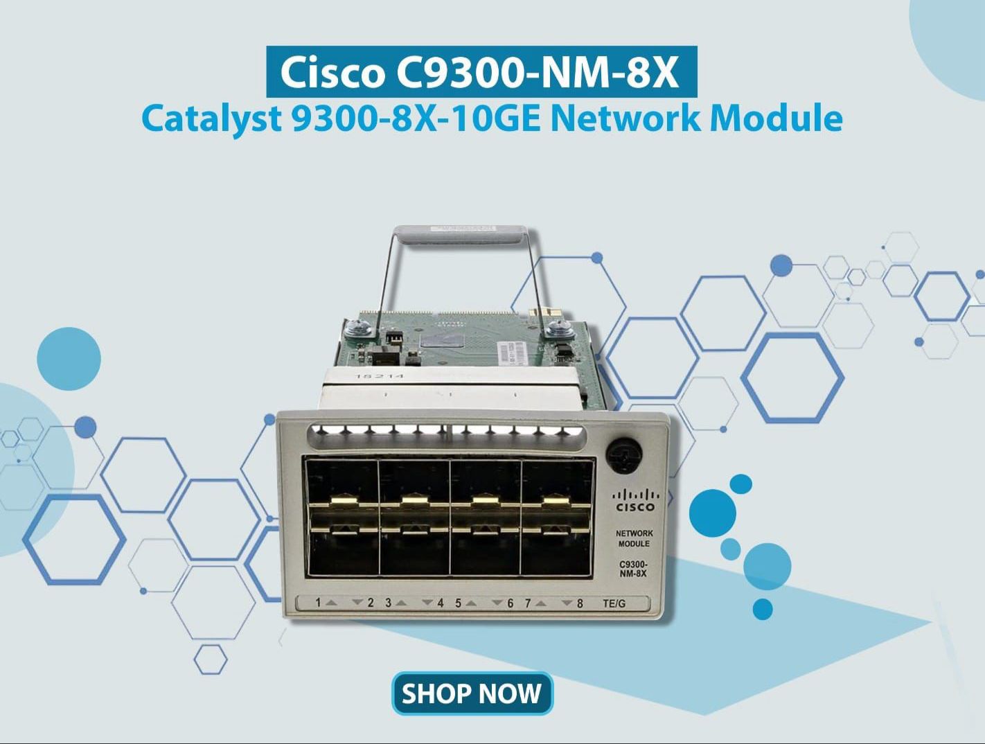 Cisco C9300-NM-8X