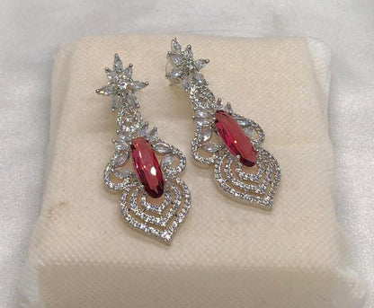 Indian Zircon Earrings - 03