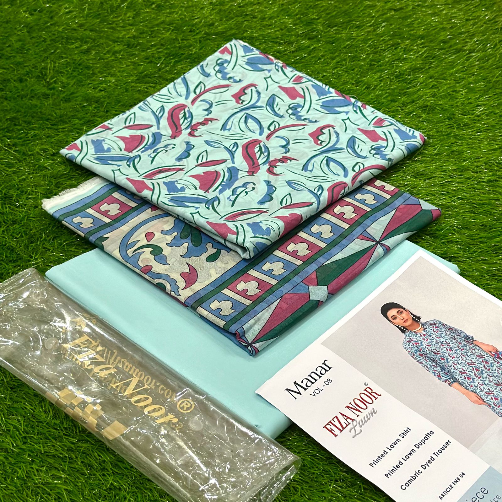BRAND FIZA NOOR ORIGINAL LAWN SUIT