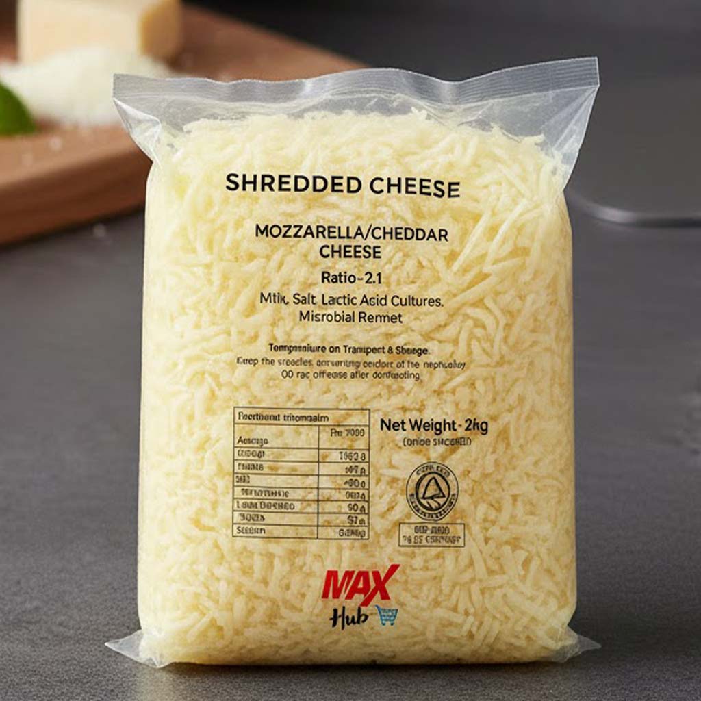 Max Hub Premium Quality Cheese – 2Kg Value Pack