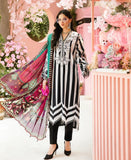 MARIA.B. 3 pcs Heavy embroidery  lawn Suit