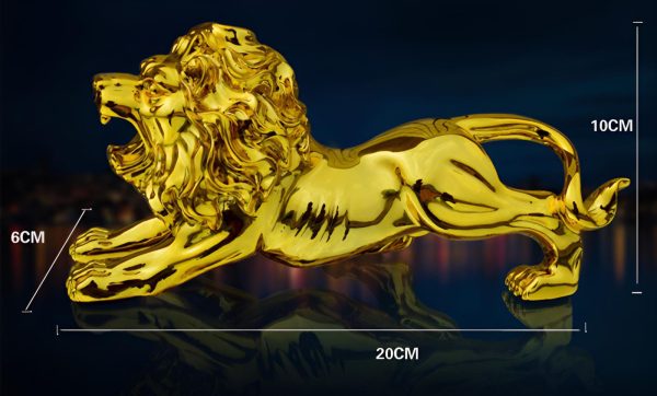 Golden Lion Car Dashboard