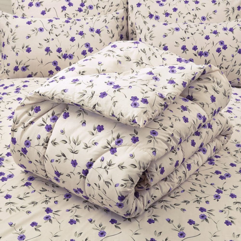 Purple Floral - Comforter - Mas Signature (Tulips)