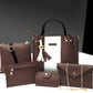 PU Leather Bag 5 Pcs Set - 2
