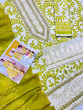 Maria.B patches with Chiffon Dupatta