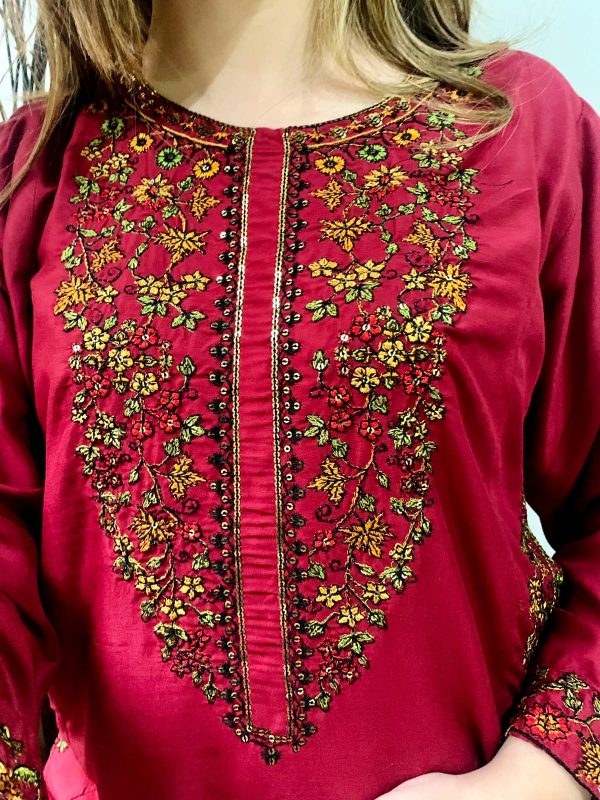 Embroidery 2Pc Pret Suit - 2