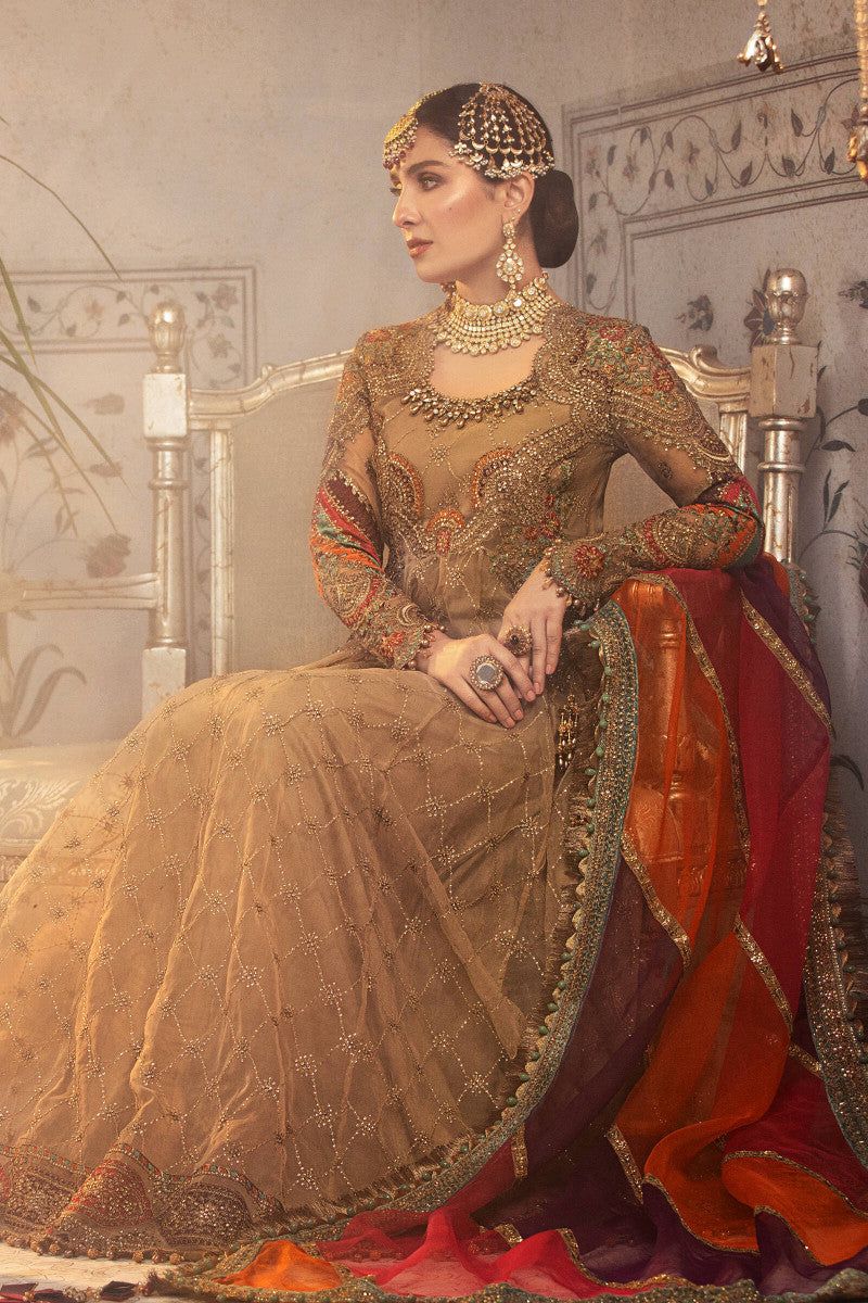MARIA B - Organza Embroidery Suit