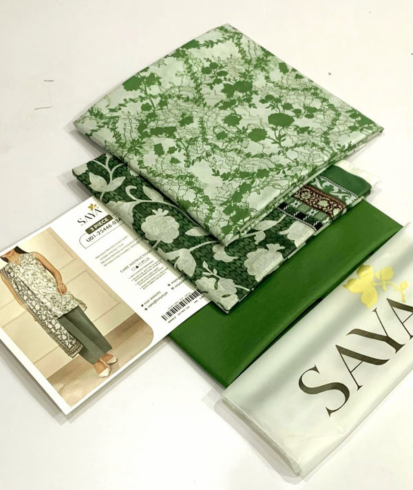 Saya Lawn 3 Pcs Suit -15