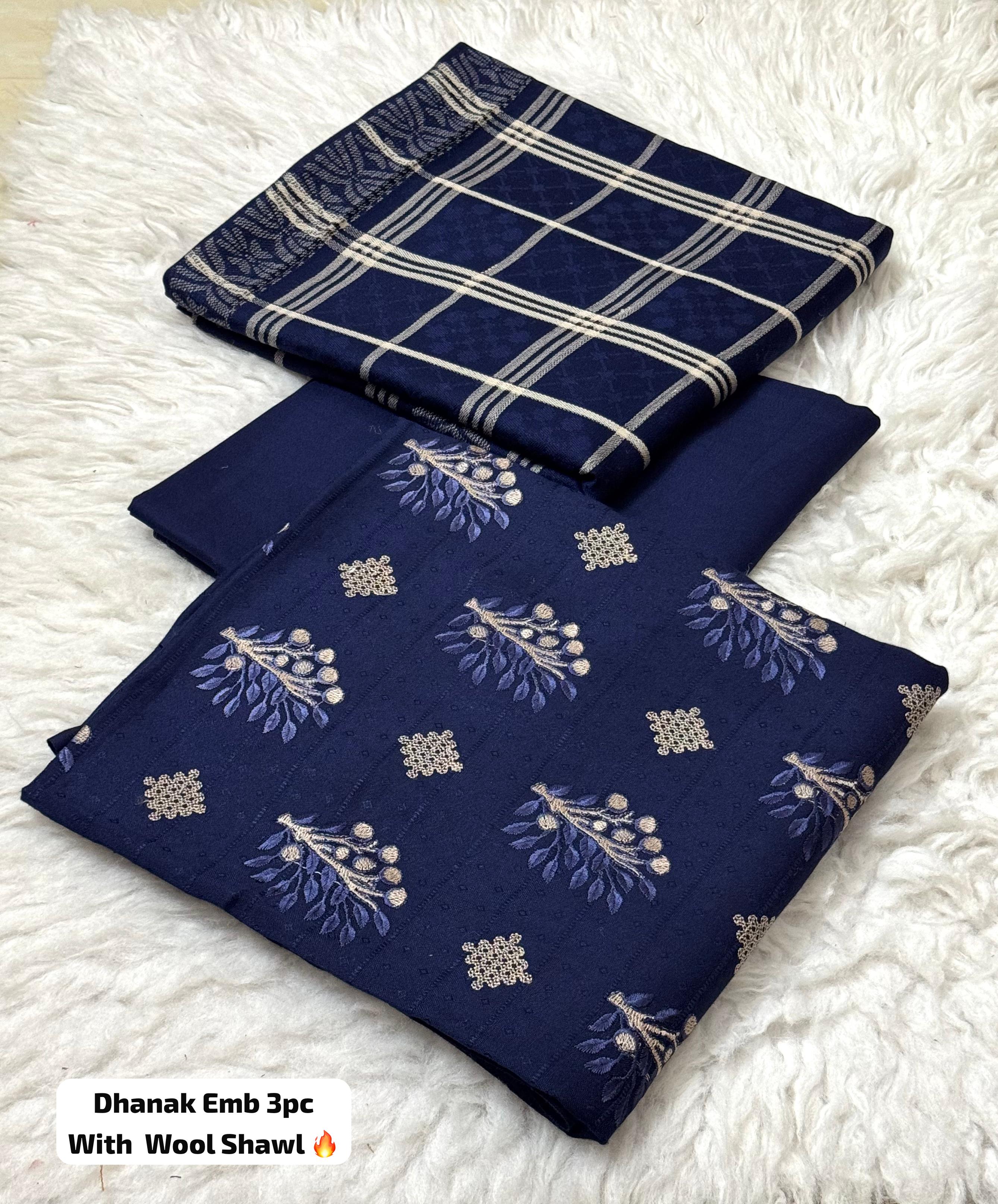 BAREEZE DHANAK EMBRIODERY Suit - 7
