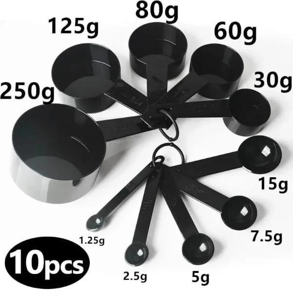 10 Pcs Measuring Cups & Spoons Sets