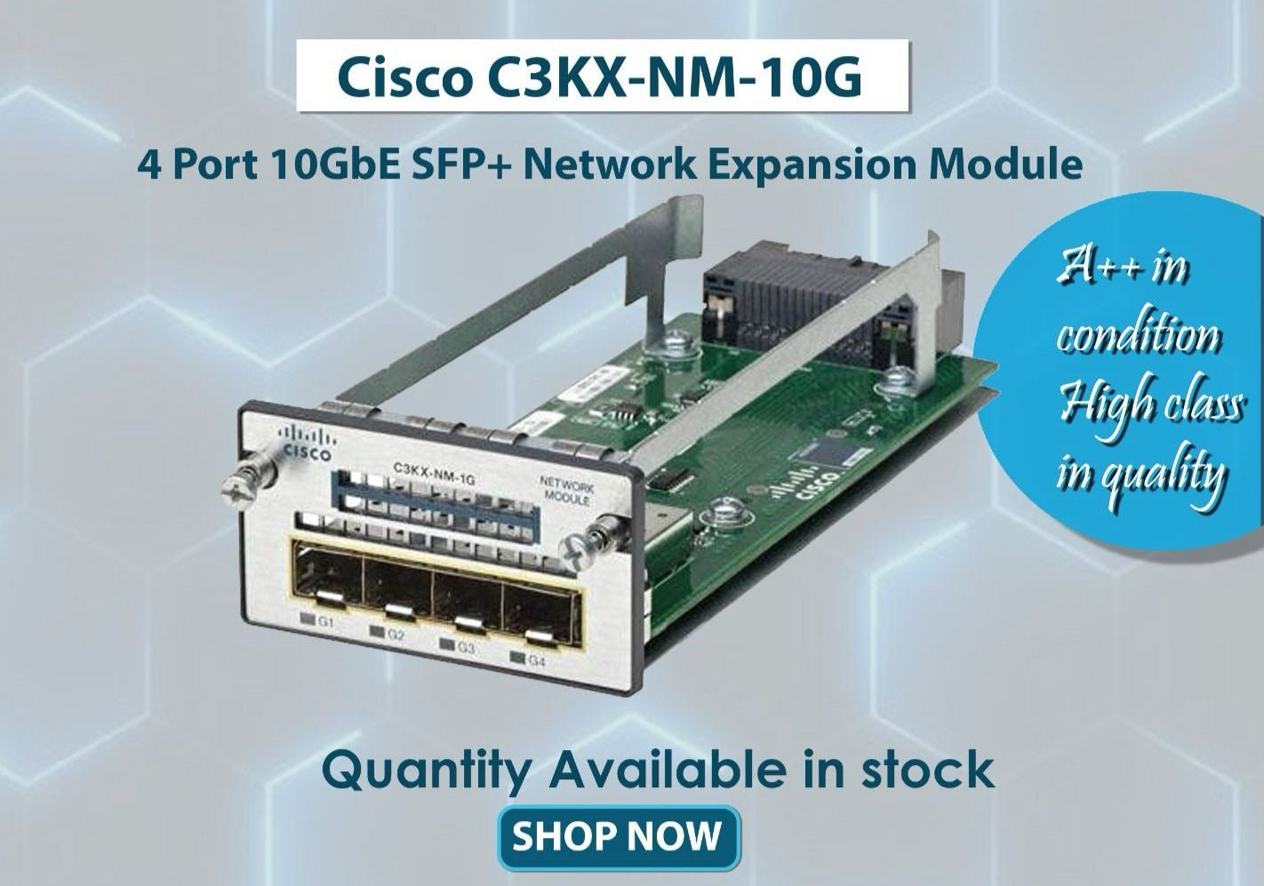 Cisco C3KX-NM-10G