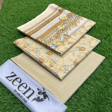 ZEEN LAWN 3P WITH ZARI & LAWN DUPPATA