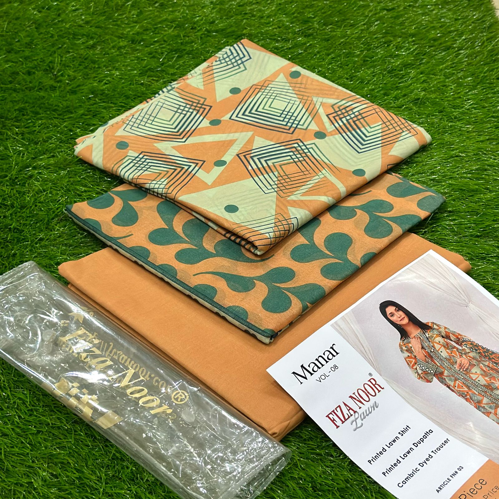 BRAND FIZA NOOR ORIGINAL LAWN SUIT