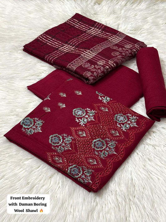 BAREEZE - DHANAK EMBRIODERY COLLECTION