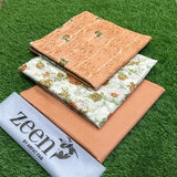 ZEEN LAWN 3P WITH ZARI & LAWN DUPPATA