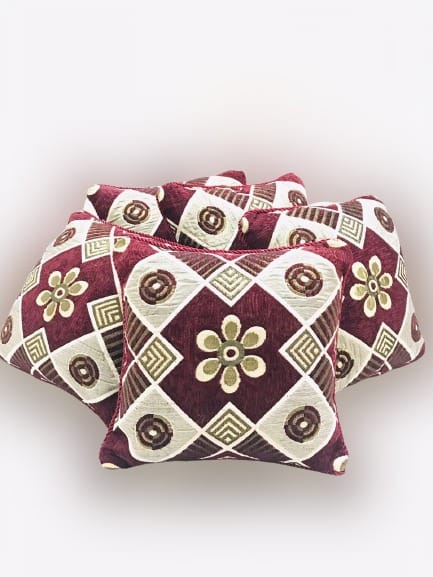 5 Pcs Velvet Cushion Covers Set