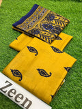 ZEEN LAWN 3P WITH ZARI & LAWN DUPPATA
