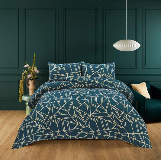 Turkish Teal - Bedsheet - Mas Signature (Tulips)