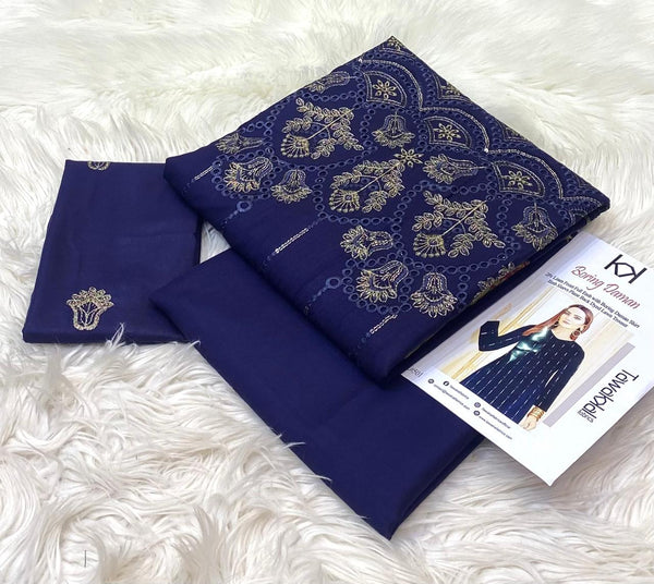 Tawakkal Fancy Linen Embroidery 2pc Collection - 3
