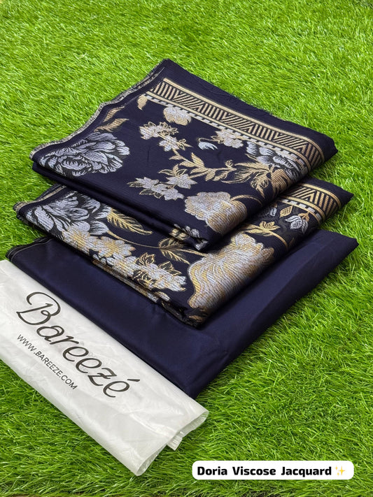 BAREEZE DORIA VISCOSE JACQAURD -4