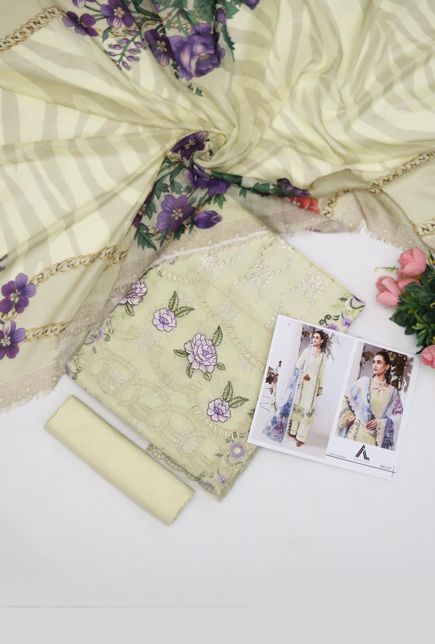 MARIA-B Lawn Hit Code Suit-3